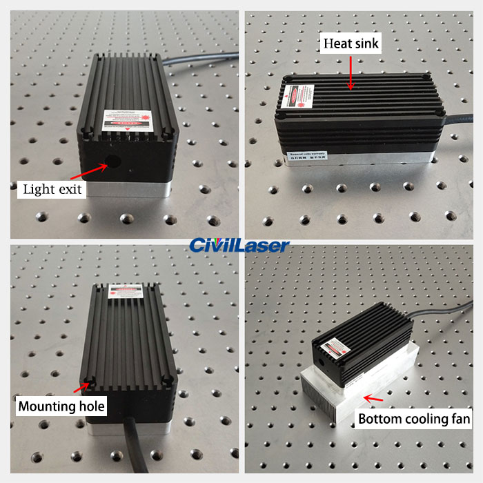 825nm 830nm semiconductor laser